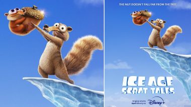 Ice Age – Scrat Tales Poster: Scrat and His Adorable Little Friend Arrive on April 13 on Disney+ (View Pic)