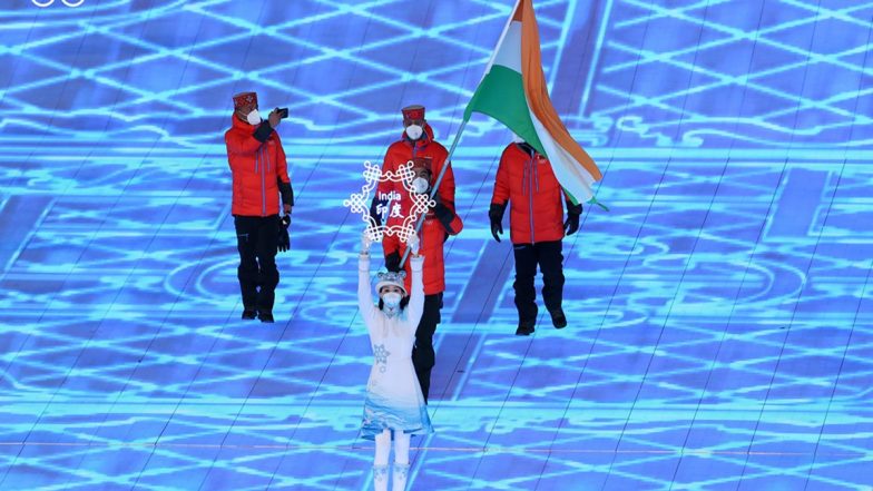 Beijing 2022 Winter Olympics Opening Ceremony: Watch Arif Khan Carry Indian Flag