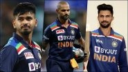 Team India Squad for West Indies ODIs: Three Players Test COVID-19 Positive Ahead of 2022 Series Opener