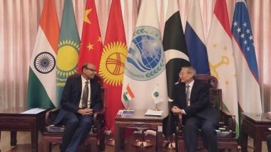 World News | Indian Envoy Acquino Vimal Meets New SCO Secretary General Zhang Ming in Beijing