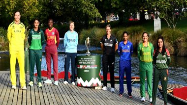 Women’s T20 World Cup 2022: Mithali Raj Poses for a Group Picture With Captains of All Other Countries