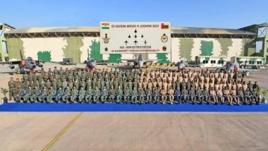 India News | India, Oman Hold Five-day Air Exercise 'Eastern Bridge-VI' in Jodhpur
