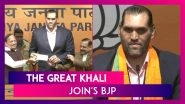 The Great Khali, Wrestler Dalip Singh Rana, Known For WWE Appearances, Join's BJP