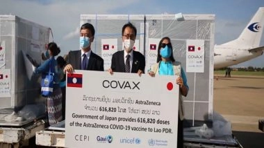 World News | Japan Donates 20 Million Covid-19 Vaccines to Seven Emerging Countries