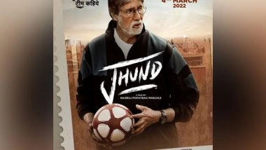 Entertainment News | Amitabh Bachchan's 'Jhund' to Hit Theatres on March 4