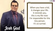 Josh Gad Birthday Special: 8 Beautiful Quotes by The Wedding Ringer Star That Give a Wider View About His Life