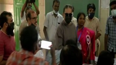 India News | TN Local Body Polls: Kamal Haasan Casts His Vote
