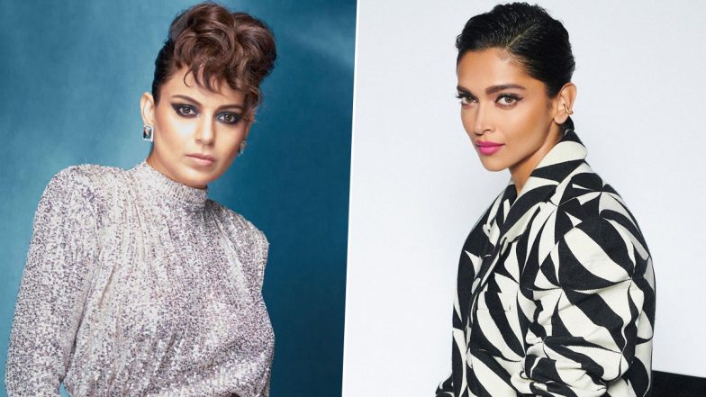 Kangana Ranaut Has a Heated Spat With Journo at Lock Upp Launch Event, This Time Over Deepika Padukone (Watch Video)