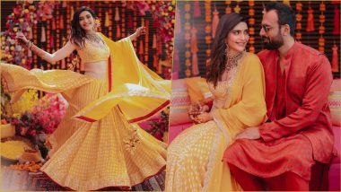 Decoding Karishma Tanna’s Mehendi Look: TV Actress and Partner Varun Bangera Were Dressed to the Nines at Ceremony