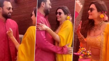 Bride-To-Be Karishma Tanna Dances With Her Man Varun Bangera in This Video From the Couple’s Mehendi Function!