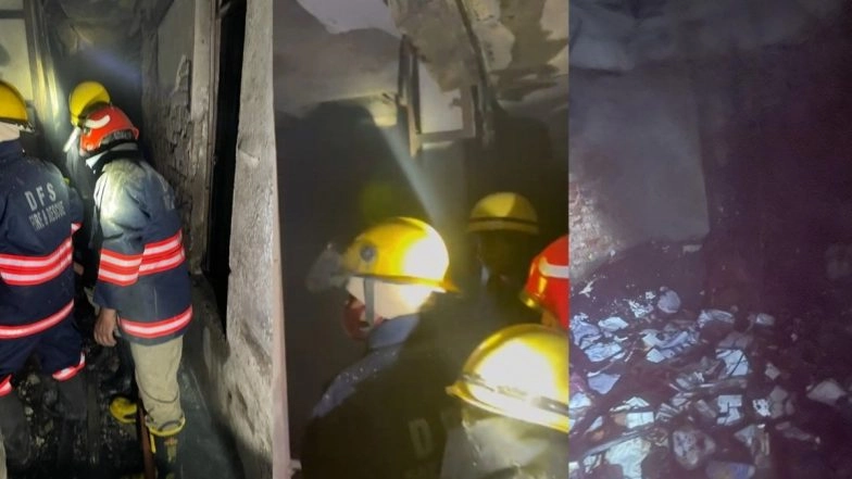 Fire Breaks Out in Room of Additional Sessions Judge at Karkardooma Court