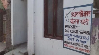 India News | J-K: 48 Houses Constructed, 176 Under Construction Under PMAY in Kathua District