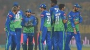Sports News | PSL: Rizwan's 76 Earns Multan Seventh Win as Karachi's Losing Streak Continues
