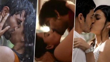 Kiss Day 2022: From Vijay Deverakonda-Rashmika Mandanna to Mahesh Babu-Kriti Sanon – 5 Steamy Lip-Lock Scenes From Telugu Movies That Are Sexy AF! (Watch Videos)