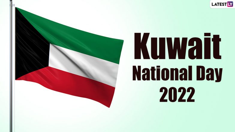 Kuwait National Day 2022 Wishes: Twitterati Share Greetings, Messages And HD Images of National Flag Of Kuwait to Celebrate The Momentous Day