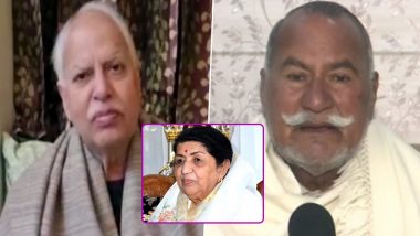 Lata Mangeshkar No More: Veteran Musicians Pandit Sajan Mishra and Puranchand Wadali Condole the Demise of Late Legend