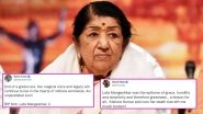 Lata Mangeshkar Passes Away: Pakistan Captain Babar Azam, PCB Chairman Ramiz Raja Condole Legendary Singer&rsquo;s Death