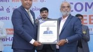 Business News | Surat-based Progress Club Honours Padma Shri Savjibhai Dholakia at 'Meet the Leader' Event