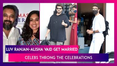 Luv Ranjan-Alisha Vaid Get Married, Celebs Throng The Celebrations