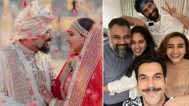 Rajkummar Rao Shares Adorable Pictures From Luv Ranjan’s Wedding To Wish Him for the New Beginnings (View Pics)