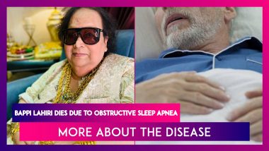 Obstructive Sleep Apnea Disorder Cited As Cause Of Bappi Lahiri's Death, More About The Disease