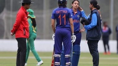 Sports News | India Batter Smriti Mandhana 'stable' After Being Struck on Head