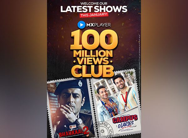 Business News | MX Player Knocks the Ball out of the Park with Campus Diaries and Bhaukaal 2 Crossing 100Mn Views Each