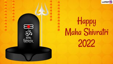 Maha Shivratri 2022 Wishes, Greetings & Lord Shiva HD Images: Send 'Om Namah Shivay' Bholenath Pics, WhatsApp Stickers, GIFs, Wallpapers, Telegram Photos and Quotes to Celebrate Shivratri with Loved Ones