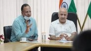 India News | Delhi: Manish Sisodia Gets Additional Charge of PWD Earlier Held by Satyendar Jain