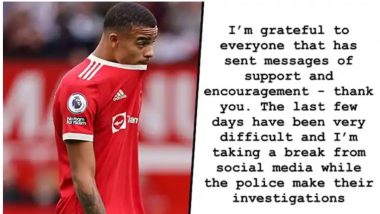 Mason Greenwood's Girlfriend Harriet Robson Takes Break from Social Media Amid Police Investigation, Thanks Everyone for their Support (Read Post)