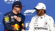 Max Verstappen Takes a Sly Dig at Lewis Hamilton Ahead of Formula 1 2022 Season, Labels Mercedes Star &lsquo;Lucky&rsquo; to Win Seven Titles