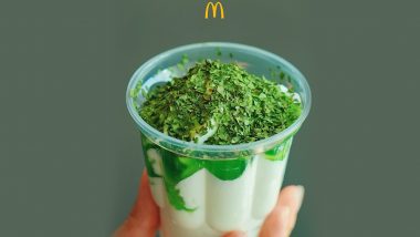 Coriander Ice Cream Sundae, McDonald’s China Surprises Customers With New Dessert And Foodies Are Definitely Not Lovin' It!