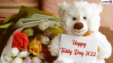 Happy Teddy Day 2022 Messages & Greetings: Cute Photos on Love, Heart-Warming Wishes, Teddy Bear HD Wallpapers and Thoughts To Express Your True Feelings