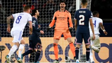 Thibaut Courtois Knew Exactly Where Lionel Messi’s Penalty Was Going During Paris Saint-Germain vs Real Madrid, UCL 2021-22