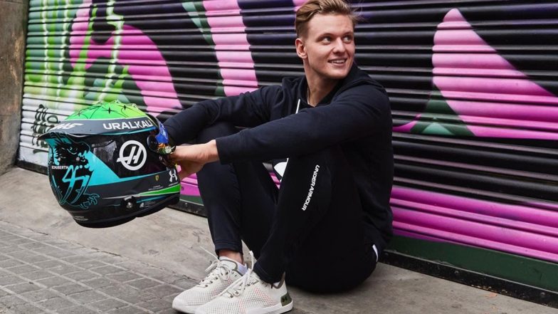 Mick Schumacher Pays Tributes to His Father Michael With Crash Helmet Design Ahead of Formula 1 2022 Pre-Season (See Pics)