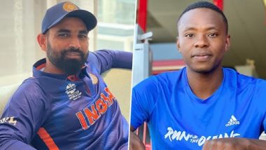 IPL 2022 Auction: Kagiso Rabada Goes to Punjab Kings for 9.25 Crore, Mohammed Shami Sold to Gujarat Titans for Rs 6.25 Crore