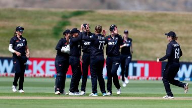 IND W vs NZ W 1st ODI 2022: Jess Kerr's Four-Wicket Haul Helps New Zealand Register 62 Run Win