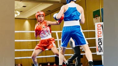 Sports News | Strandja Memorial: Nikhat Zareen Beats Tokyo Olympic Silver Medallist Carigolu Busenaz