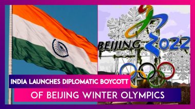 India Launches Diplomatic Boycott Of Beijing Winter Olympics As China Honours PLA Soldier Involved In Galwan Clash, US Applauds Move