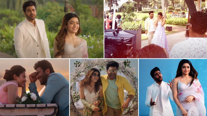 Aadavallu Meeku Joharlu Song Oh My Aadhya: Sharwanand and Rashmika Mandanna’s Fresh Chemistry Is the USP of This Peppy Track (Watch Lyrical Video)