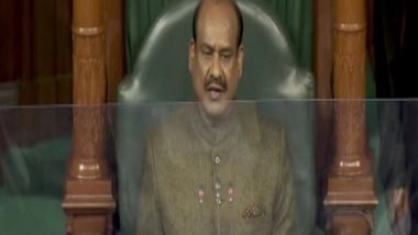 World News | Lok Sabha Speaker Om Birla to Lead Indian Parliamentary Delegation to UAE from Feb 21 to 25