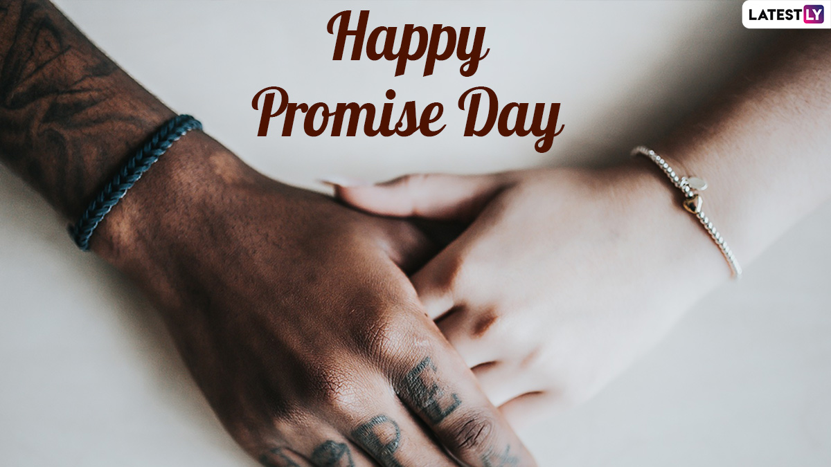 Happy Promise Day 2022 Images & HD Wallpapers for Free Download Online:  Celebrate Valentine Week With GIF Greetings, Romantic Quotes and WhatsApp  Messages
