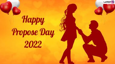 Propose Day 2022 Wishes: Sweet Quotes On Love, Best Marriage Proposal Lines, SMS And Lovely Images To Share With Your Love Interest 