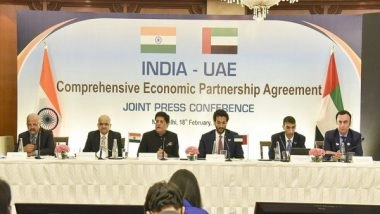 World News | India-UAE Trade Pact to Provide Safeguards Against Sudden Surge in Imports