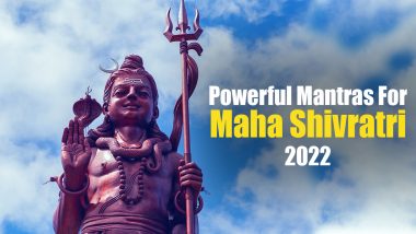 Maha Shivratri 2022: Powerful Mahamrityunjaya Mantra and Calming Shankara Mantras To Seek Blessings and Divine Grace on the Auspicious Day (Watch Videos)