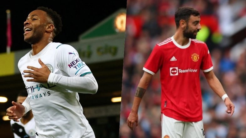 Premier League Table 2021/22 Latest Update: Raheem Sterling’s Hat-Trick Moves Manchester City Nine Clear as Manchester United Again Let Lead Slip