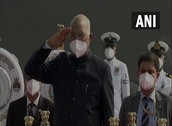 India News | President Ram Nath Kovind Conducts Fleet's Review in Visakhapatnam
