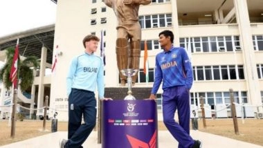 Sports News | U-19 World Cup Final: England Win Toss, Opt to Bat First Against India