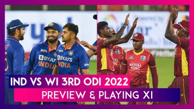 IND vs WI 3rd ODI 2022 Preview & Playing XI: India Aim For Whitewash