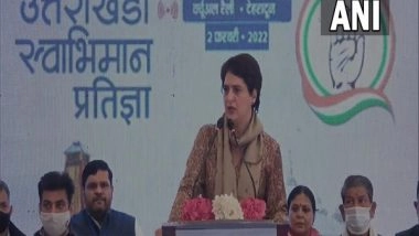 India News | Political Parties Seeking Votes over Religion, Caste: Priyanka Gandhi Vadra Urges Electorates to Raise Questions on Development Plans